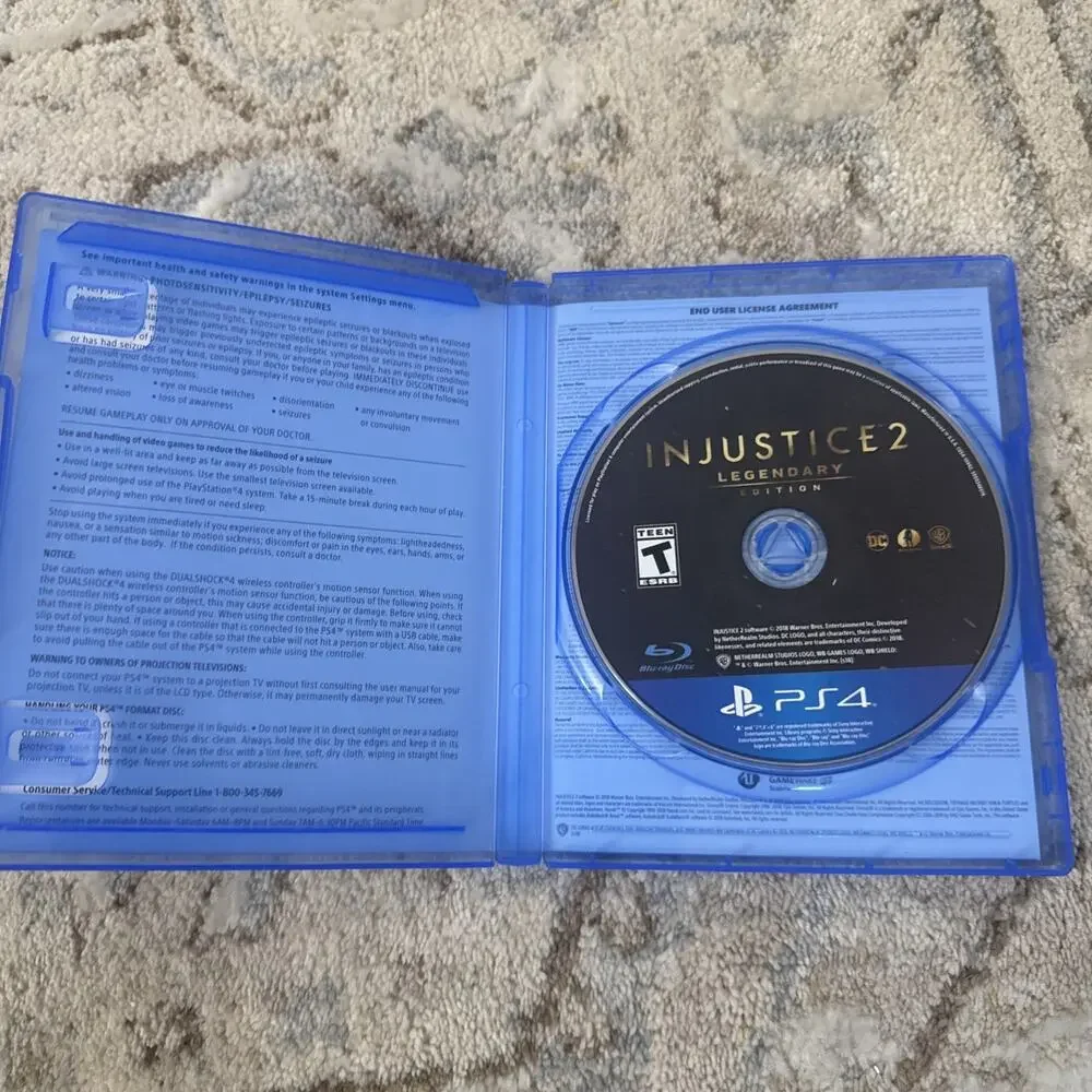 Injustice 2 Legendary Edition PS4 PlayStation 4 Game Tested